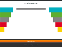 Tablet Screenshot of domain-anda.com